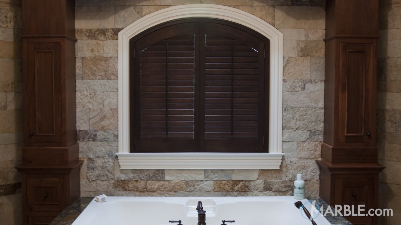 Blue Fire Granite Hot Tub Surround