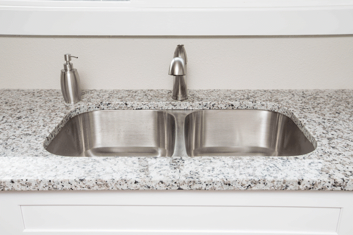 How Do You Install Undermount Sinks, Bathroom Granite Countertop With Undermount Sink