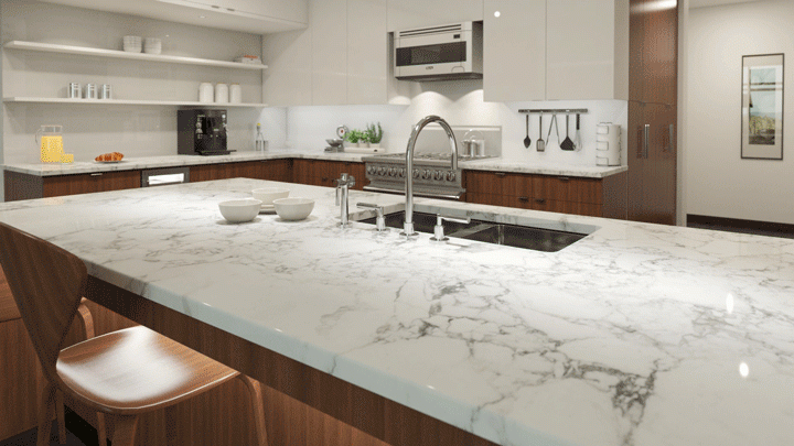 Kitchen Countertop Materials, How To Marble Kitchen Countertops