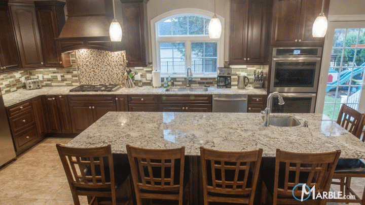 Best Way To Pair Countertops With Dark Cabinets Marble Com