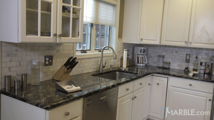 Top 5 Kitchen Countertop Choices For White Cabinets Marble Com