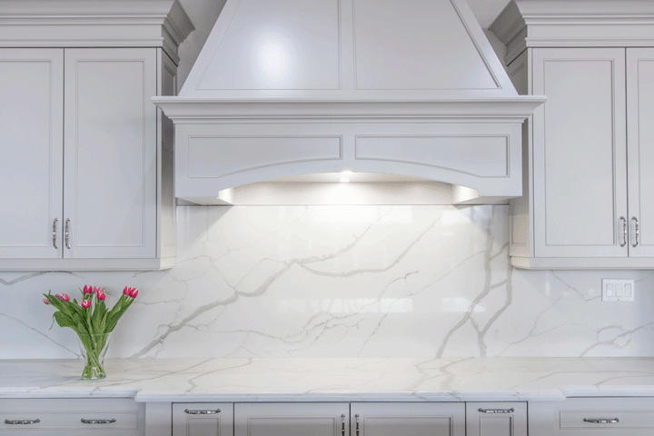 Stone Backsplash S Cost In 2022, What Countertop Goes With Marble Backsplash