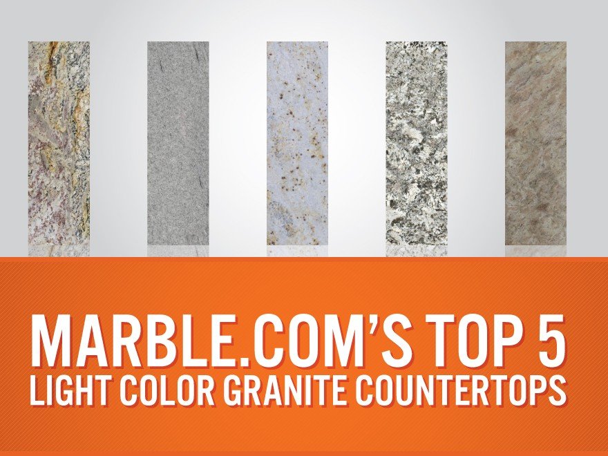 Top 5 Light Color Granite Countertops Marble Com