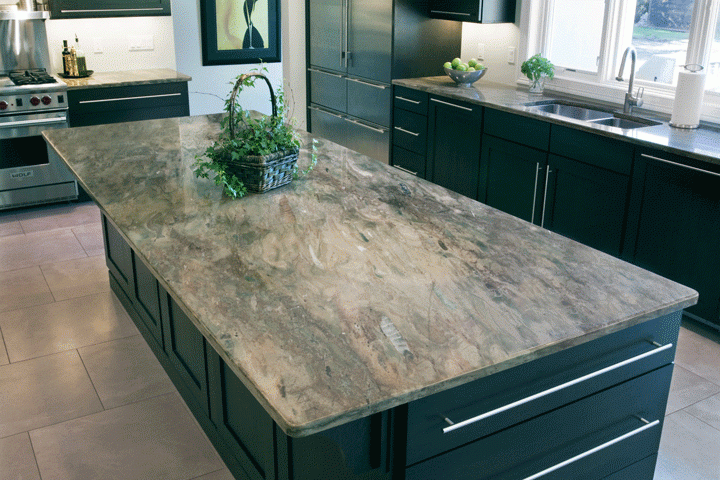 Kitchen Countertop Options from Granite to Slate image