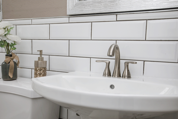 Bathroom Backsplash Ideas Best 2022, White Stone Backsplash Bathroom