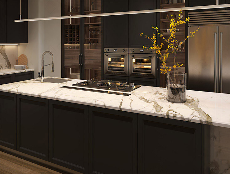 Best Marble With Gold Veins In 2022, Veined Black And White Granite Countertops