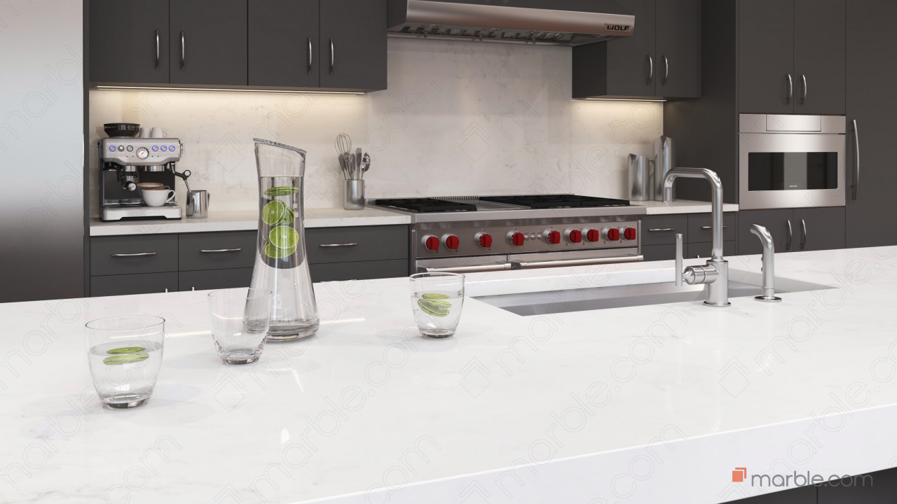 What Backsplash To Use With Calacatta Marble Countertops image