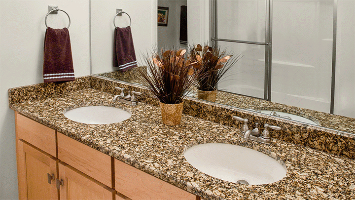 Granite Bathroom Design Ideas Best, Beige Granite Countertops Bathroom