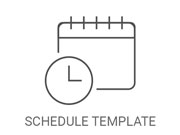 schedule templating
