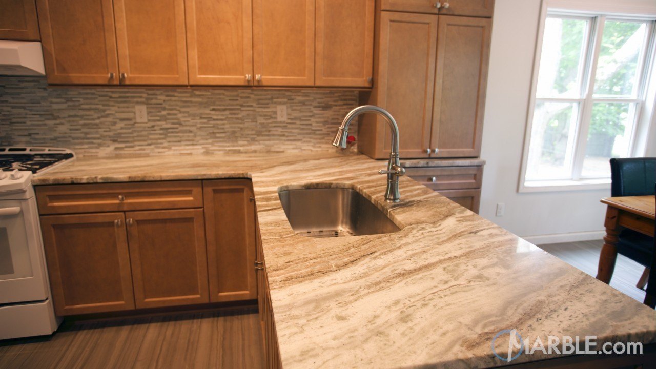 Fantasy Brown Quartzite Countertop