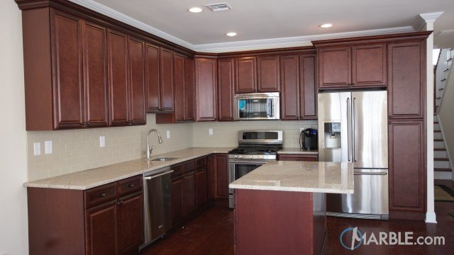Ivory Brown Granite Kitchen