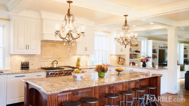 Typhoon Bordeaux Granite Kitchen