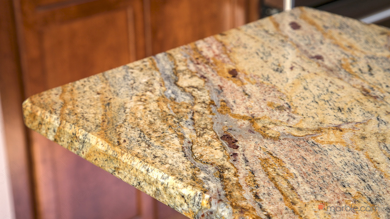 Yellow River Granite Kitchen Countertop  | Marble.com