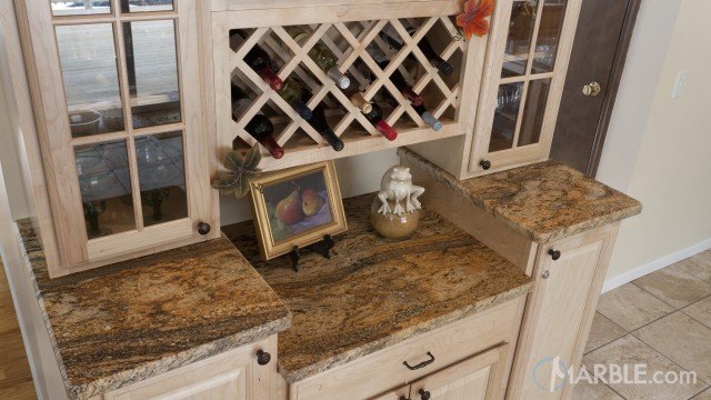 Golden Shadow Granite Wine Bar