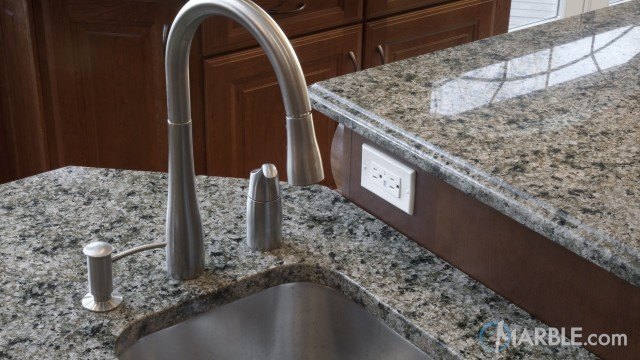 Green Ventura Granite Kitchen