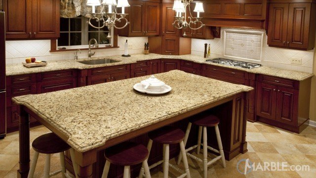 Oro Brazil Granite Kitchen Counters