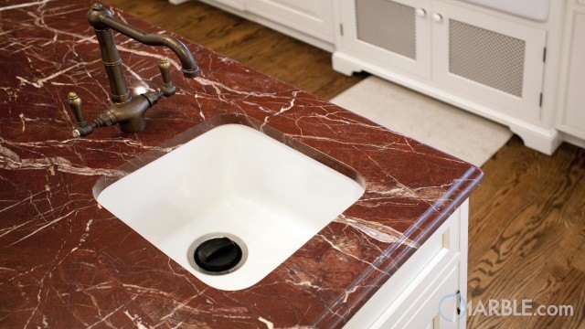 Red Ravel Granite Kitchen
