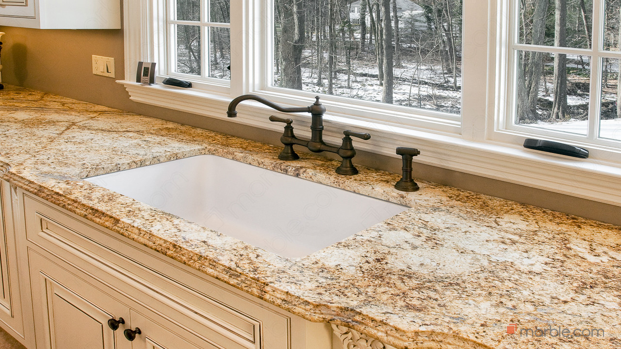 Yellow River Granite Kitchen Counters