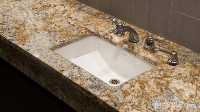 Siena Beige Commercial Bathroom