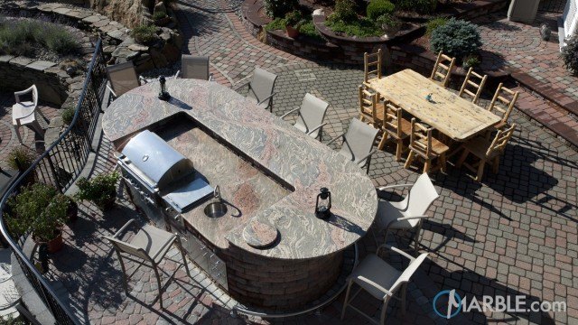 Juparana Colombo Granite Outdoor Barbecue