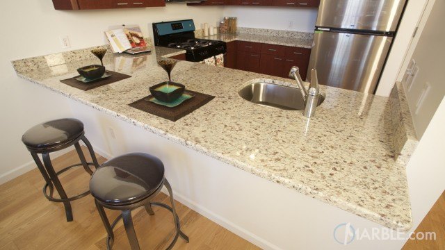 Vanilla Granite Kitchen