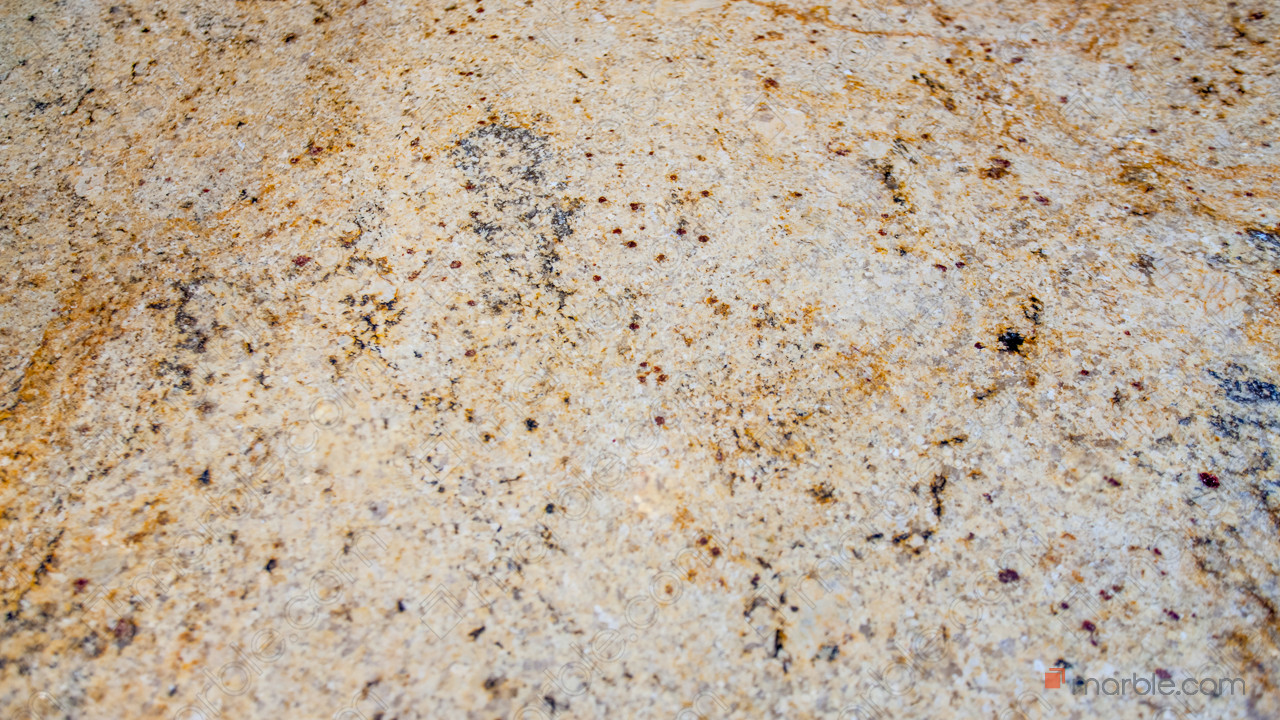 Madura Gold Granite Kitchen Countertop and Island | Marble.com