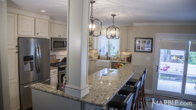 Giallo Napole Granite Kitchen Countertop