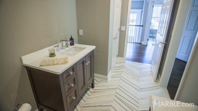 White Glass Bathroom