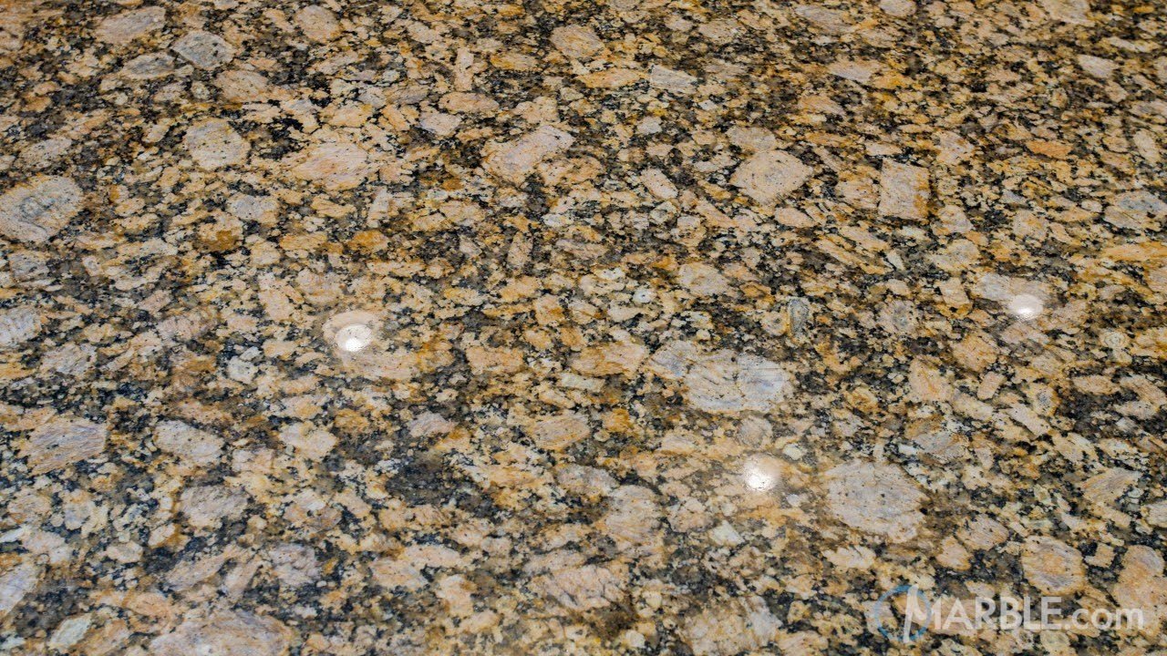 Golden Brown Super Granite Kitchen Countertop | Marble.com