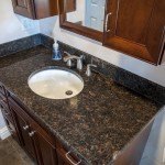 Tan Brown Granite Bathroom Vanity | Marble.com