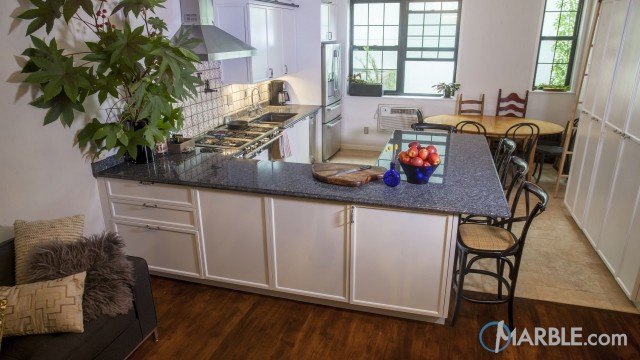 Silver Pearl Granite Kitchen