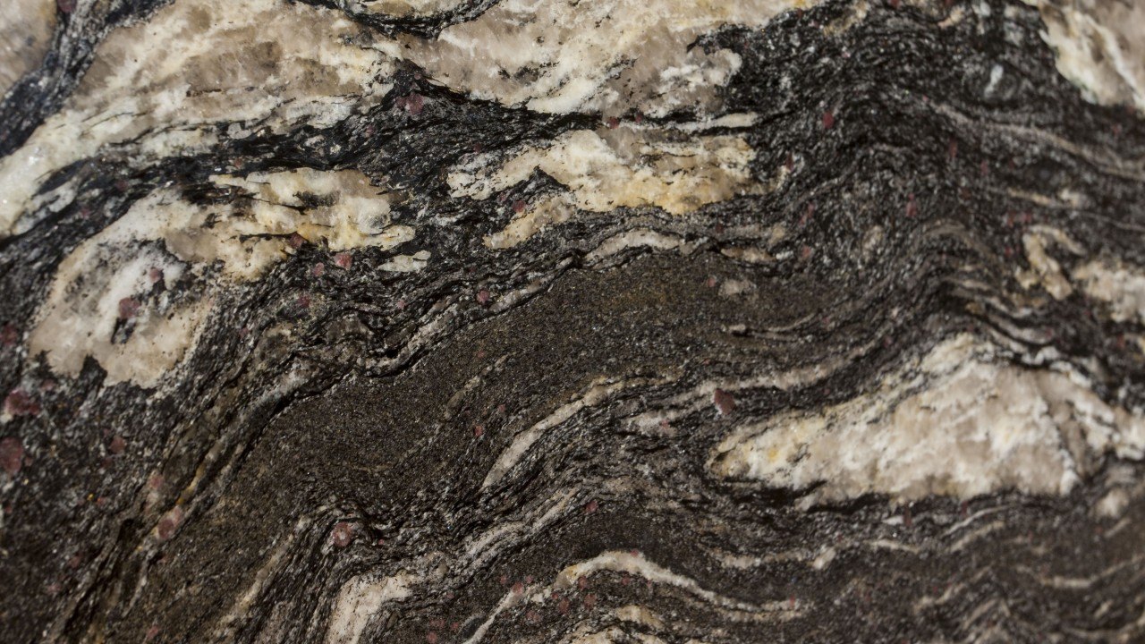 Cosmic Black & Black Galaxy Granite Kitchen Countertops