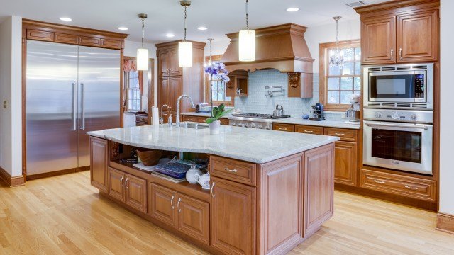 Costa Rose Granite Kitchen