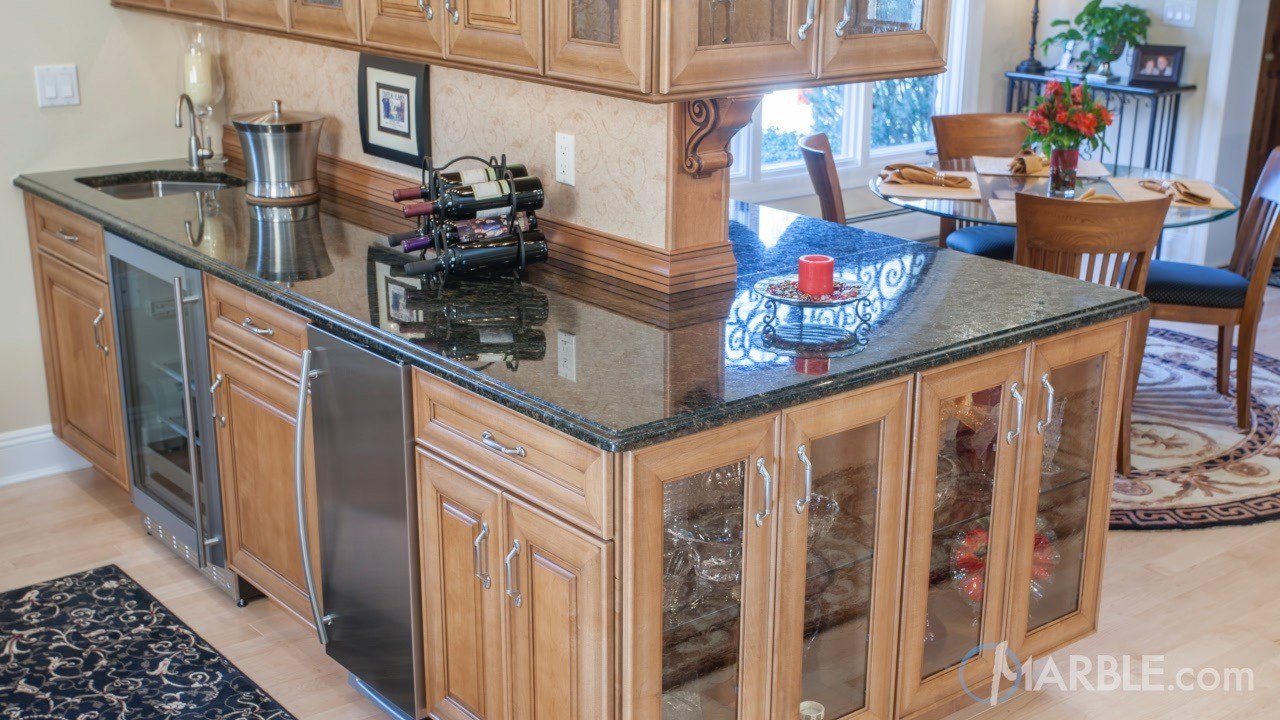 Ubatuba Granite Kitchen Countertops