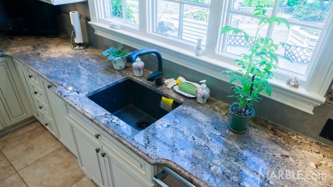 Baltic Blue Granite Kitchen Countertops Marble Com