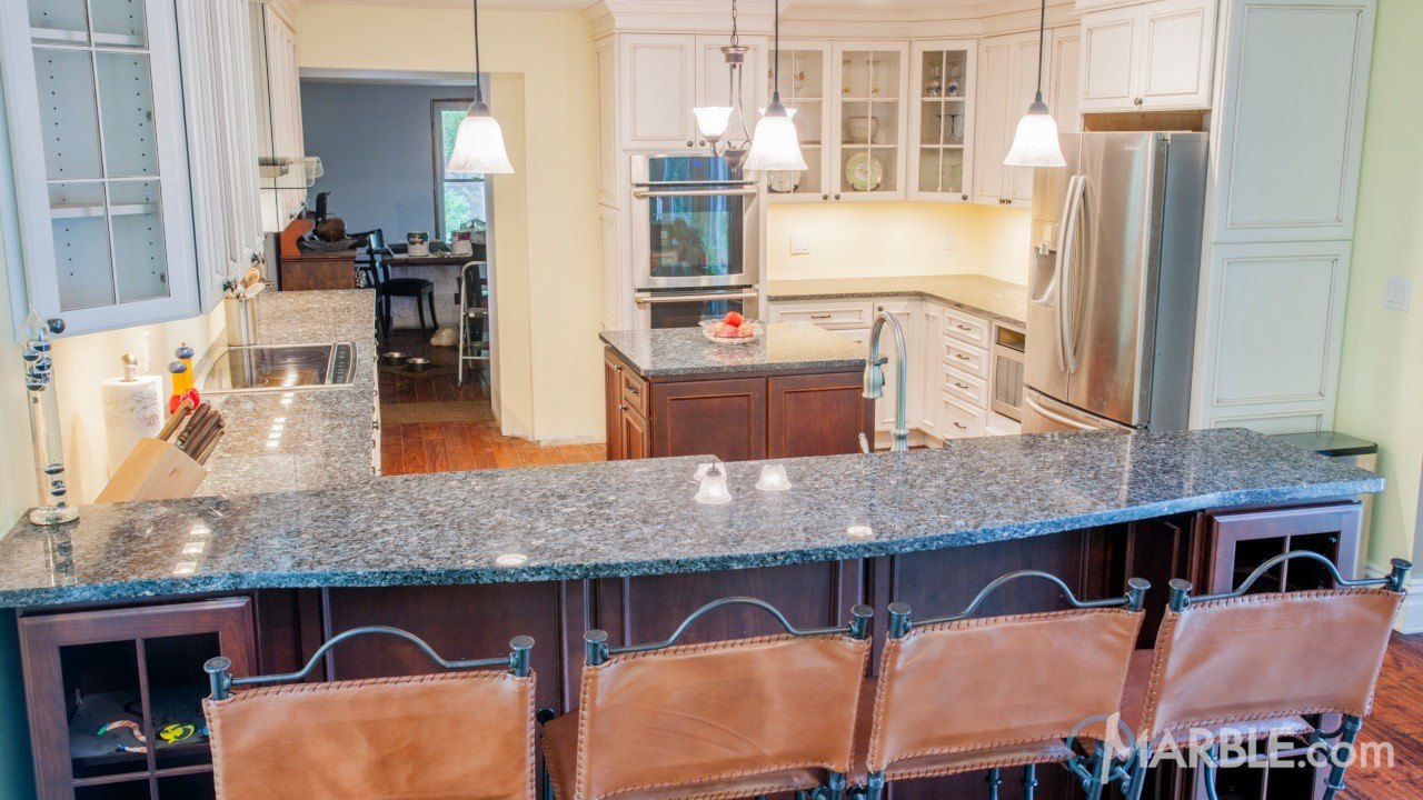 Blue Pearl Gt Granite Kitchen Countertops Marble Com