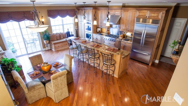 Juparana Persia Granite Kitchen