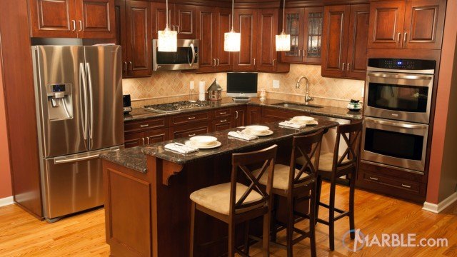 Tan Brown Kitchen Countertops