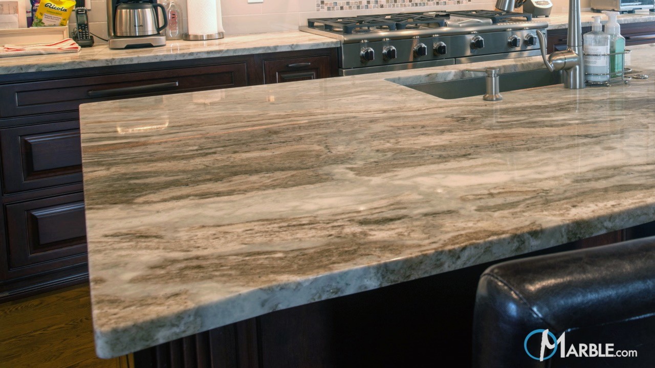 Fantasy Brown Quartzite Kitchen Countertops