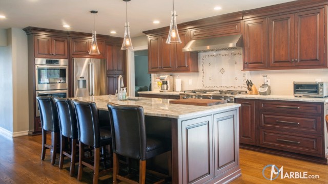 Fantasy Brown Quartzite Kitchen Countertops