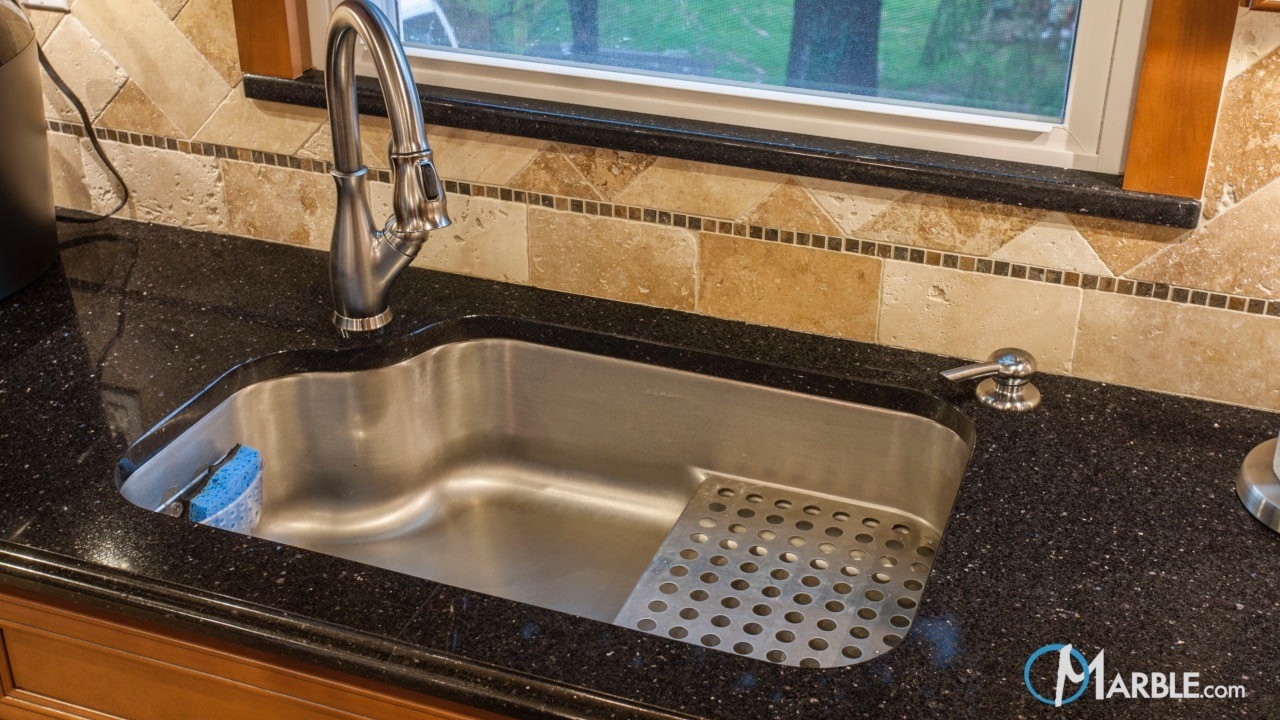 African Galaxy Granite Kitchen Countertops