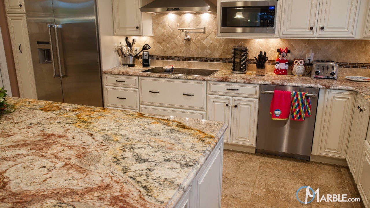 Typhoon Bordeaux Kitchen Granite Countertops Marble Com