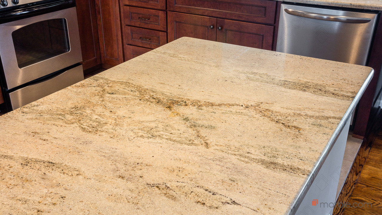 Colonial Cream Granite Kitchen | Marble.com