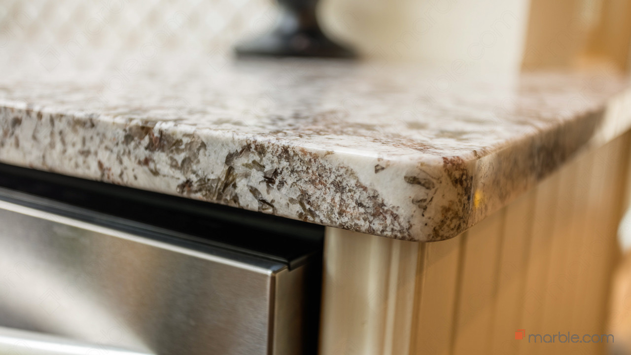 Bianco Antico Large Granite Kitchen Top | Marble.com