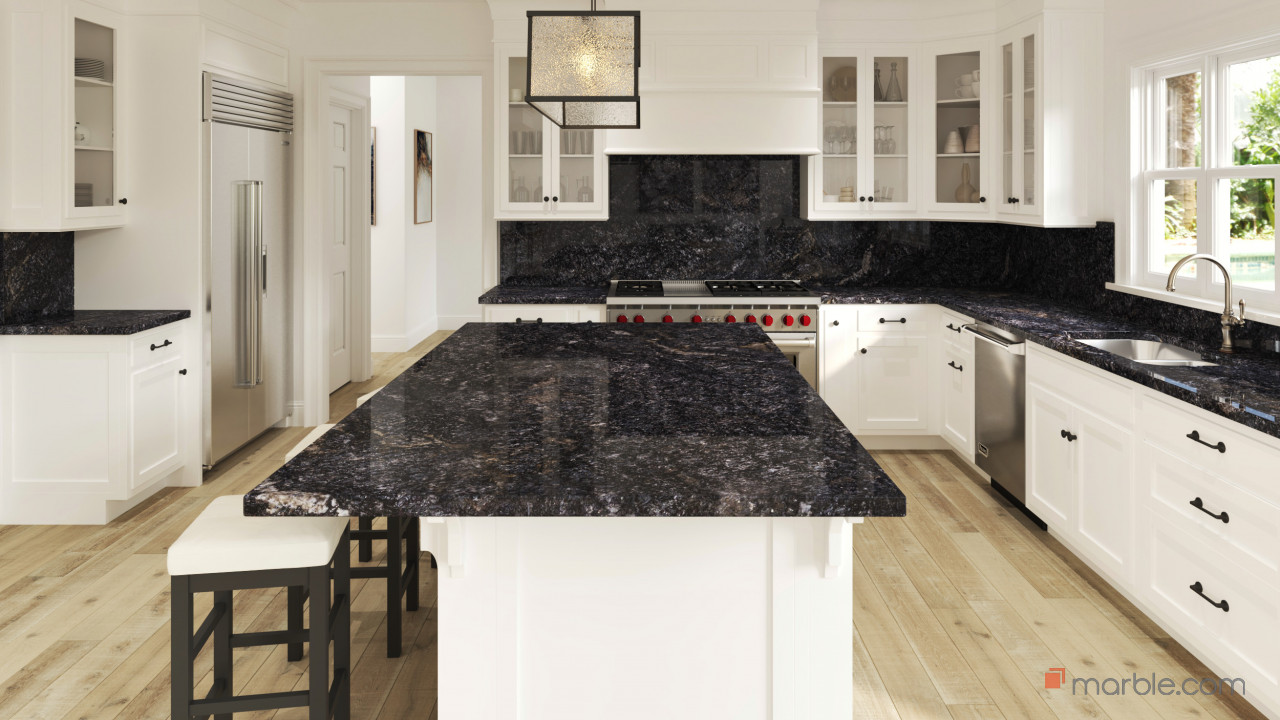 Azteca Island Countertop | Marble.com