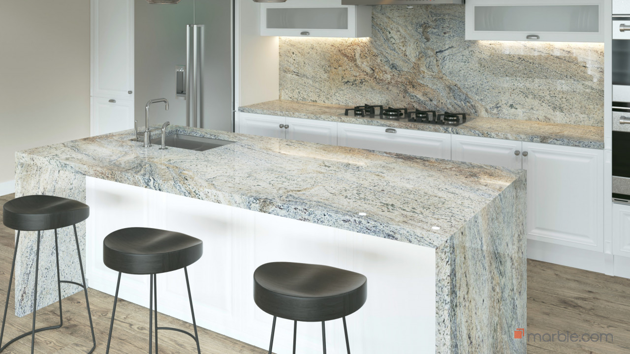 Baltic Blue Granite Kitchen Countertops | Marble.com