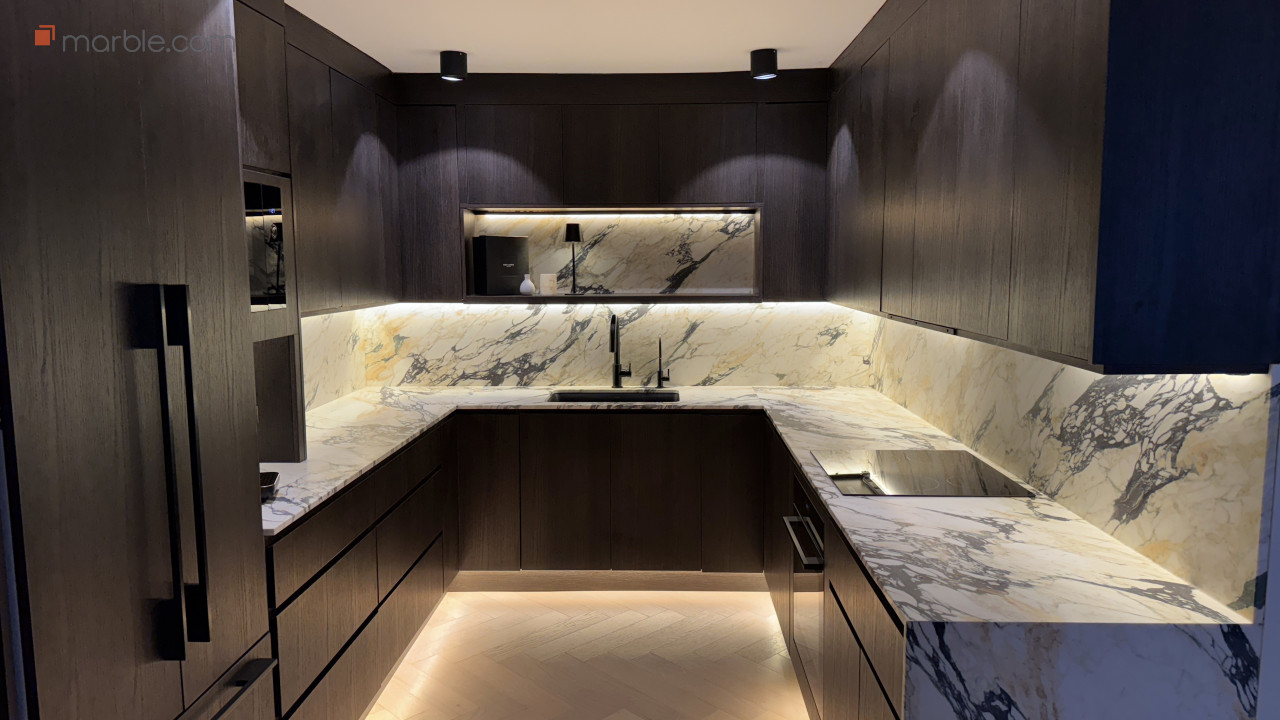 Bold Elegance in Calacatta Monet Marble | Marble.com
