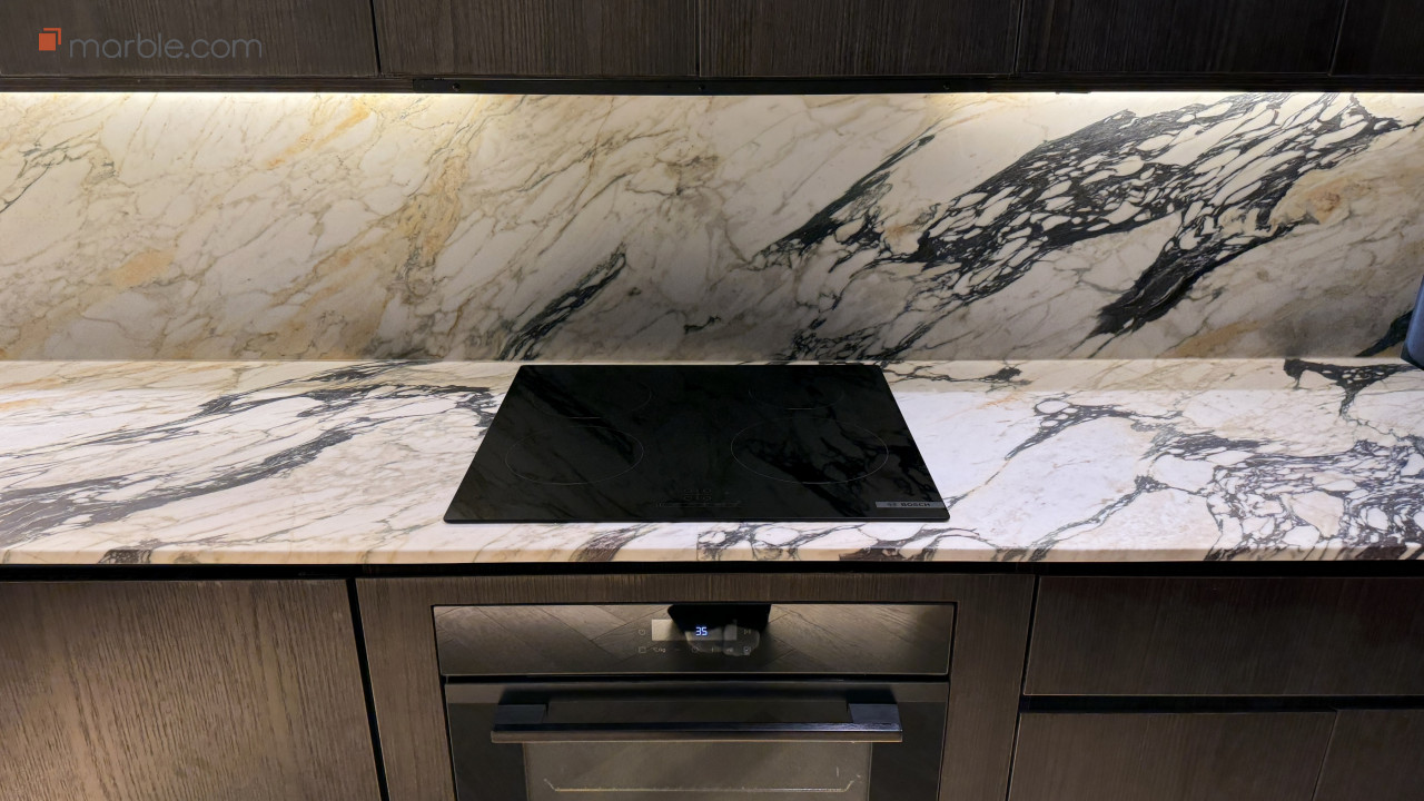 Bold Elegance in Calacatta Monet Marble | Marble.com