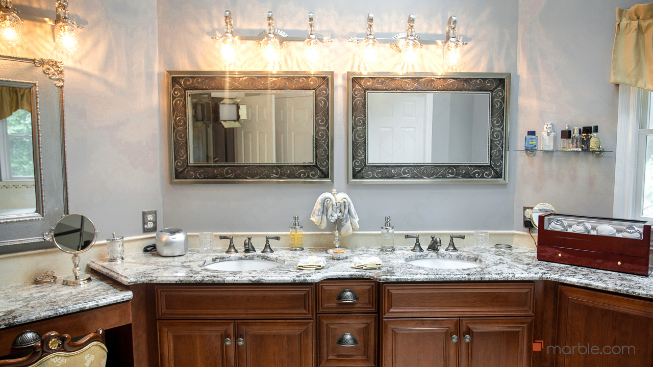 Bianco Antico Granite Bathroom | Marble.com