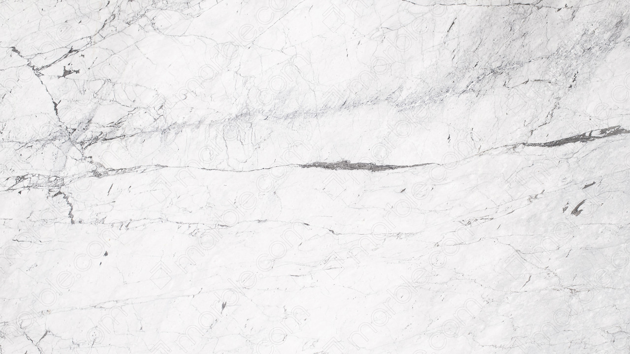 White Carrara Silver Marble